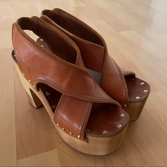 Rare Celine Phoebe Philo Platform Clog Sandals - Picture 4 of 5
